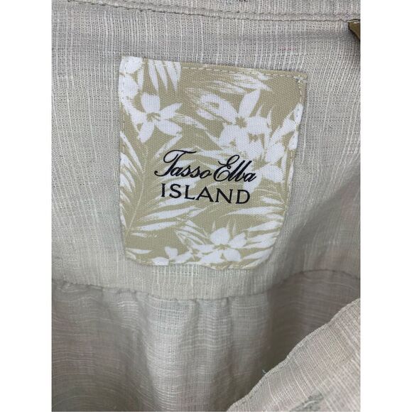 Tasso Elba, short sleeve button down size XL - Picture 6 of 6